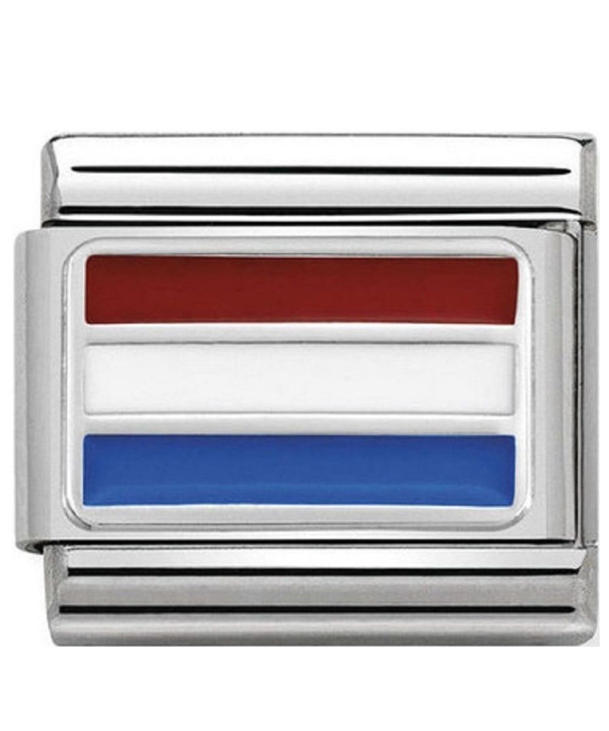 Link NOMINATION Classic Composable Flaga Holandii  Stal, Srebro 925, Emalia  33020719 1.jpg